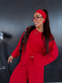 LARGE SIZE set "MANHATTAN" - RED